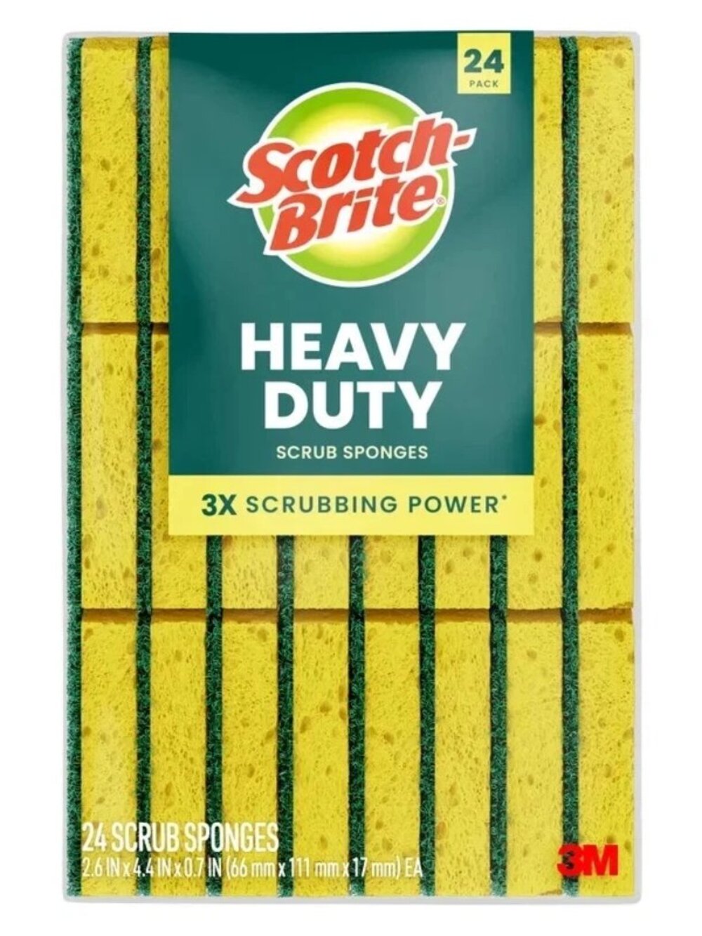 Scotch-Brite Heavy Duty Sponge, 24-count - Picture 2 of 6